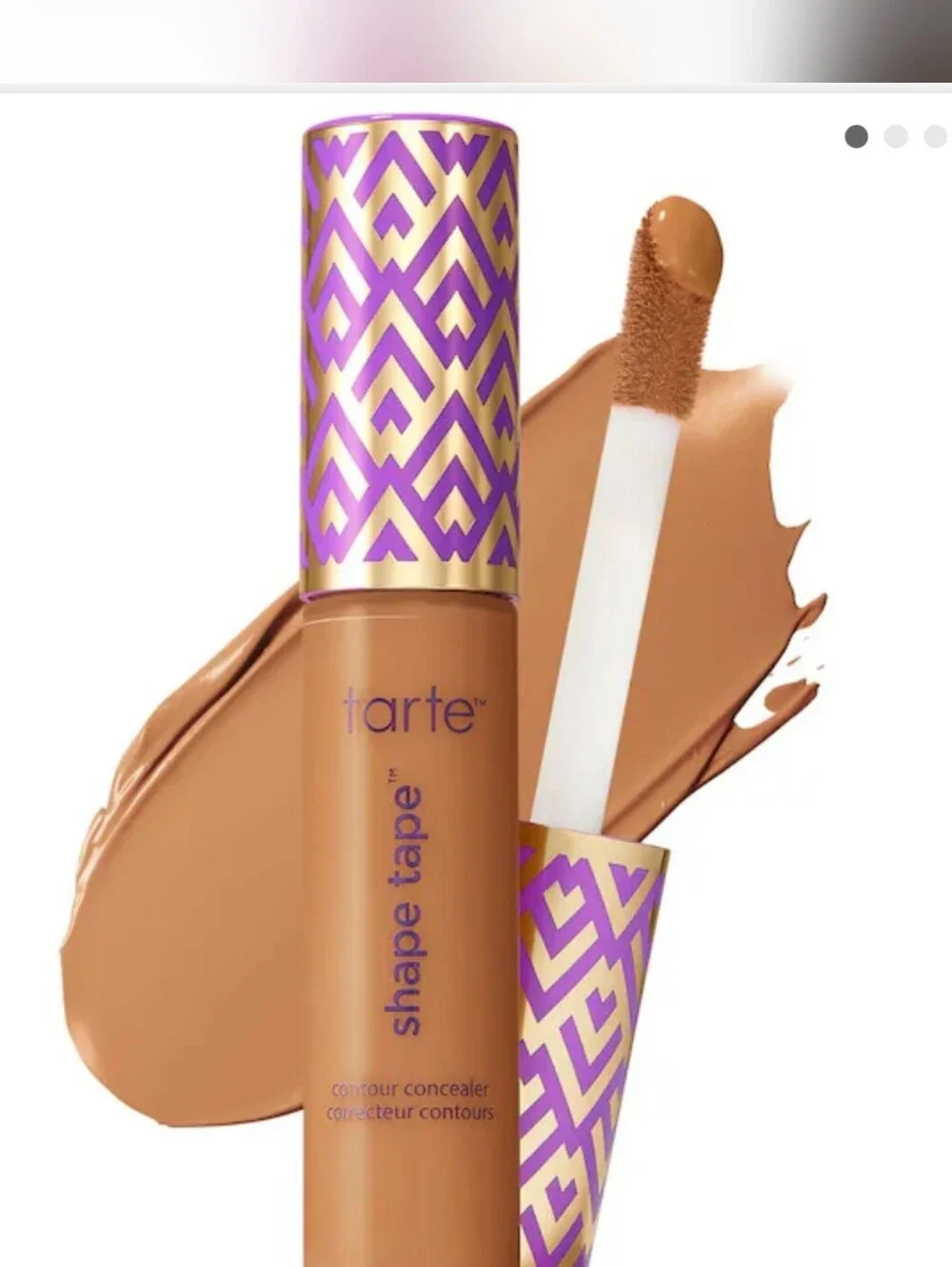 tarte concealer - tan deep sand with purple & gold accent 10 Ml